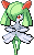 #281 Kirlia sprite Rojo Fuego / Verde Hoja