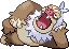 #289 Slaking sprite Rojo Fuego / Verde Hoja