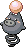 #325 Spoink sprite Rojo Fuego / Verde Hoja