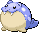 #363 Spheal sprite Rojo Fuego / Verde Hoja