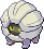 #372 Shelgon sprite Rojo Fuego / Verde Hoja