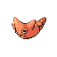 #011 Metapod sprite Rojo Fuego / Verde Hoja Shiny