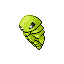 #014 Kakuna sprite Rojo Fuego / Verde Hoja Shiny