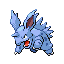 #033 Nidorino sprite Rojo Fuego / Verde Hoja Shiny