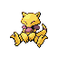 #063 Abra sprite Rojo Fuego / Verde Hoja Shiny