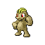 #066 Machop sprite Rojo Fuego / Verde Hoja Shiny