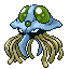 #073 Tentacruel sprite Rojo Fuego / Verde Hoja Shiny