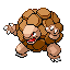 #076 Golem sprite Rojo Fuego / Verde Hoja Shiny