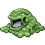 #089 Muk sprite Rojo Fuego / Verde Hoja Shiny