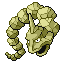 #095 Onix sprite Rojo Fuego / Verde Hoja Shiny