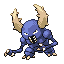 #127 Pinsir sprite Rojo Fuego / Verde Hoja Shiny