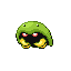 #140 Kabuto sprite Rojo Fuego / Verde Hoja Shiny