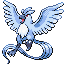 #144 Articuno sprite Rojo Fuego / Verde Hoja Shiny