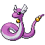 #148 Dragonair sprite Rojo Fuego / Verde Hoja Shiny