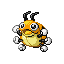 #165 Ledyba sprite Rojo Fuego / Verde Hoja Shiny