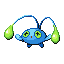#170 Chinchou sprite Rojo Fuego / Verde Hoja Shiny