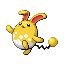 #184 Azumarill sprite Rojo Fuego / Verde Hoja Shiny