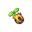 #191 Sunkern sprite Rojo Fuego / Verde Hoja Shiny