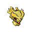 #200 Misdreavus sprite Rojo Fuego / Verde Hoja Shiny