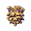 #204 Pineco sprite Rojo Fuego / Verde Hoja Shiny