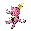 #215 Sneasel sprite Rojo Fuego / Verde Hoja Shiny