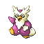 #225 Delibird sprite Rojo Fuego / Verde Hoja Shiny