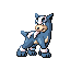 #228 Houndour sprite Rojo Fuego / Verde Hoja Shiny