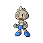 #236 Tyrogue sprite Rojo Fuego / Verde Hoja Shiny