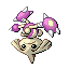 #237 Hitmontop sprite Rojo Fuego / Verde Hoja Shiny