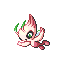 #251 Celebi sprite Rojo Fuego / Verde Hoja Shiny