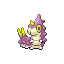 #265 Wurmple sprite Rojo Fuego / Verde Hoja Shiny