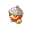 #273 Seedot sprite Rojo Fuego / Verde Hoja Shiny