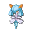 #281 Kirlia sprite Rojo Fuego / Verde Hoja Shiny