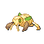 #290 Nincada sprite Rojo Fuego / Verde Hoja Shiny