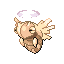 #292 Shedinja sprite Rojo Fuego / Verde Hoja Shiny