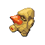 #299 Nosepass sprite Rojo Fuego / Verde Hoja Shiny