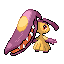 #303 Mawile sprite Rojo Fuego / Verde Hoja Shiny