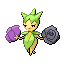 #315 Roselia sprite Rojo Fuego / Verde Hoja Shiny