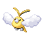 #333 Swablu sprite Rojo Fuego / Verde Hoja Shiny