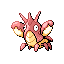 #341 Corphish sprite Rojo Fuego / Verde Hoja Shiny