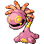 #346 Cradily sprite Rojo Fuego / Verde Hoja Shiny