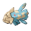 #369 Relicanth sprite Rojo Fuego / Verde Hoja Shiny