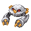 #375 Metang sprite Rojo Fuego / Verde Hoja Shiny