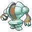 #379 Registeel sprite Rojo Fuego / Verde Hoja Shiny