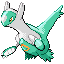 #381 Latios sprite Rojo Fuego / Verde Hoja Shiny