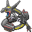 #384 Rayquaza sprite Rojo Fuego / Verde Hoja Shiny