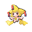 #385 Jirachi sprite Rojo Fuego / Verde Hoja Shiny