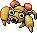 #046 Paras sprite Rubí / Zafiro