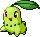 #152 Chikorita sprite Rubí / Zafiro