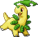 #153 Bayleef sprite Rubí / Zafiro